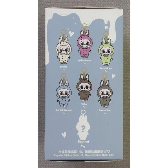 SEALED Pop Mart MONSTERS “GREEN GRAPE” LABUBU Exciting Macaron Vinyl Face Single - Picture 3 of 9